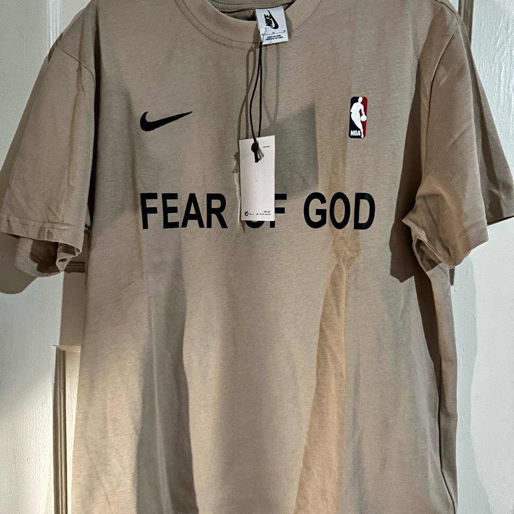 Nike Fear of God Tan T-Shirt